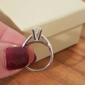 White Gold Engagement Ring